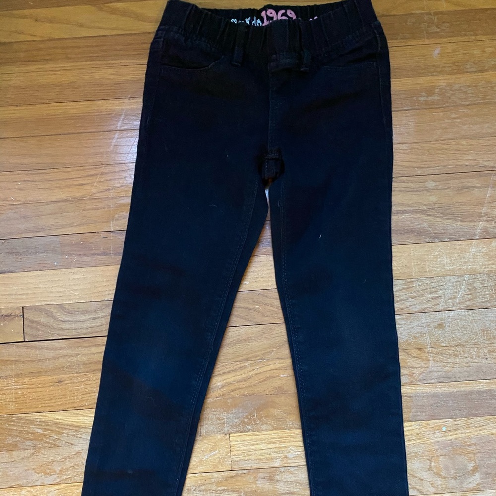 Girls Black Gap Jeggings